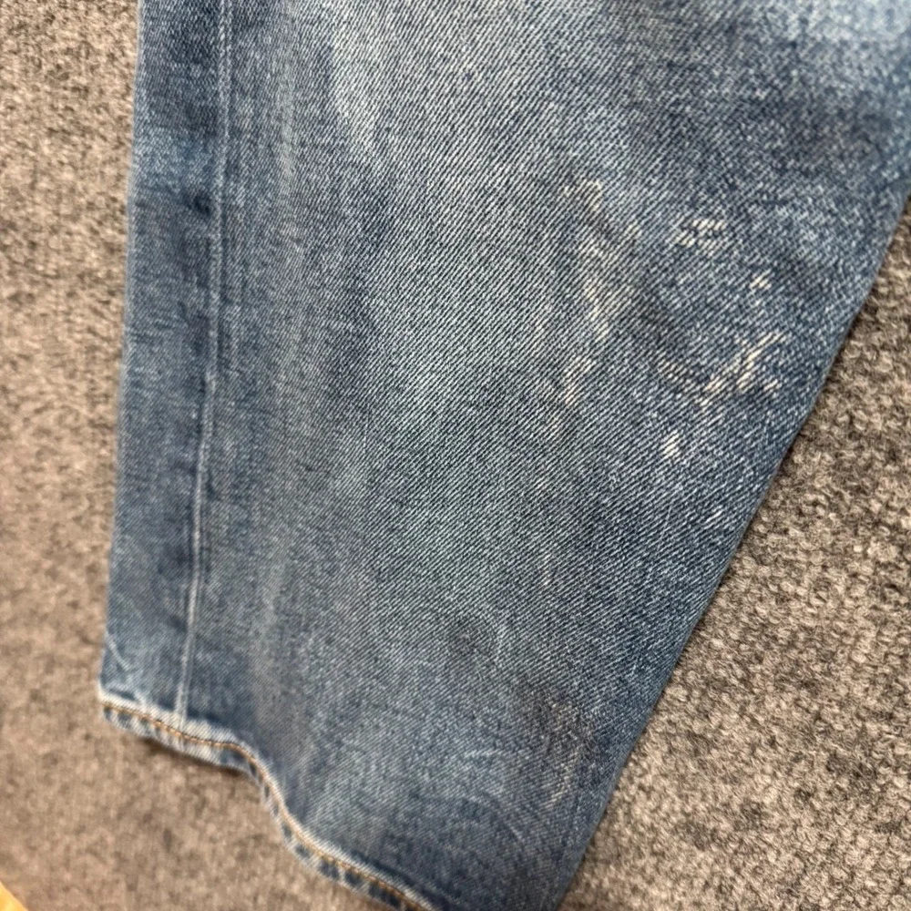 Levis 501 CT Jeans Mens 40x32 Medium Wash Blue Stretch Tapered Button Fly Denim‎